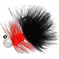 Hawken WB18004 Woolly Bugger Jig Nightmare ready for casting, versatile freshwater lure