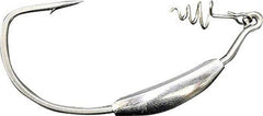 Hayabusa EC952 wide-gap screw-lock hook with tapered bait keeper for easy worm setup.