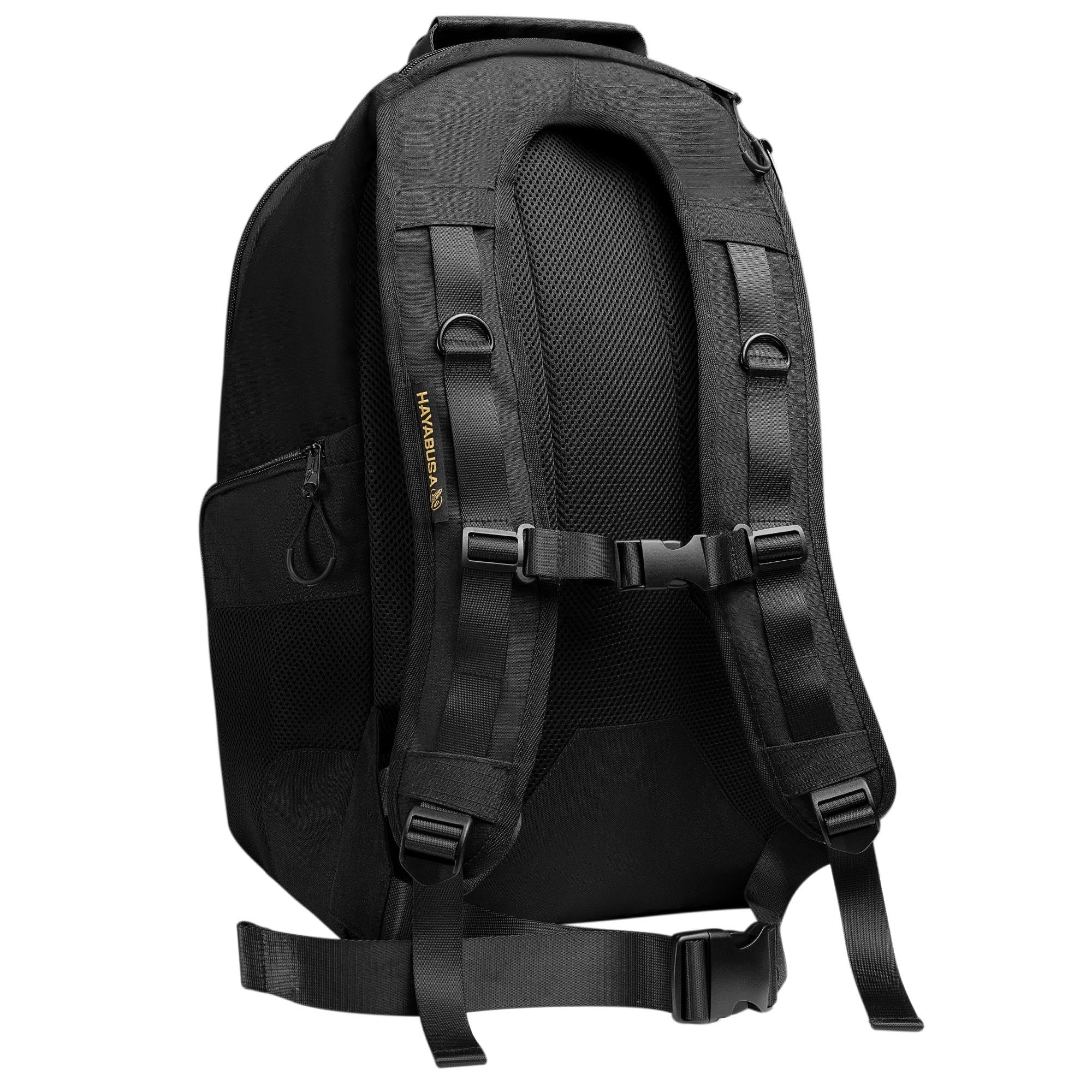 Hayabusa Mayweather Backpack cushioned back panel enhances support