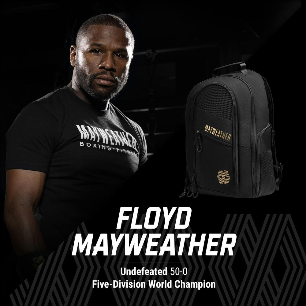 Hayabusa Mayweather Backpack padded shoulder straps for all-day comfort