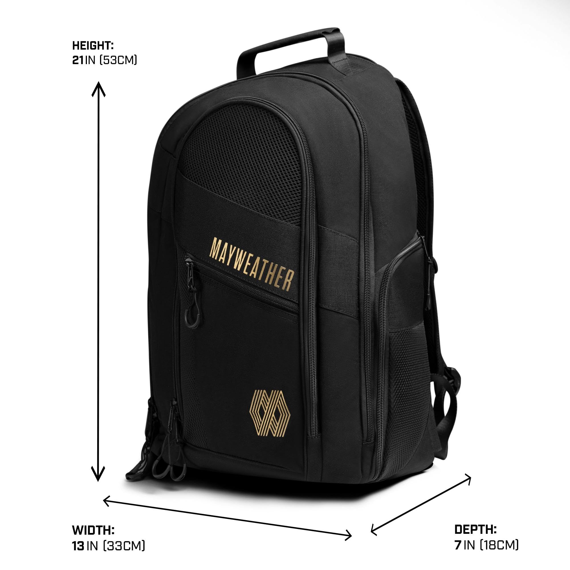 Hayabusa Mayweather Backpack tear-resistant mesh and rugged exterior durability