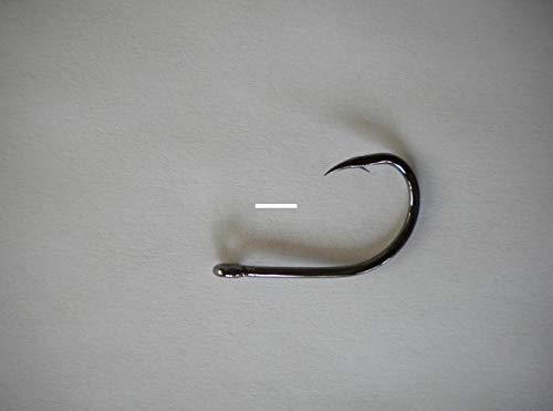 Hayabusa octopus short hook with black nickel finish for saltwater rigs