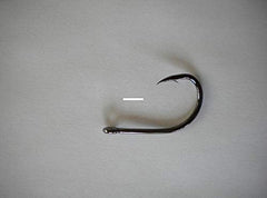 Hayabusa octopus short hook with black nickel finish for saltwater rigs