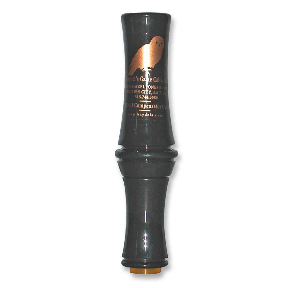 Haydel's CO-03 Compensator keeps hands free for steady owl hoots.