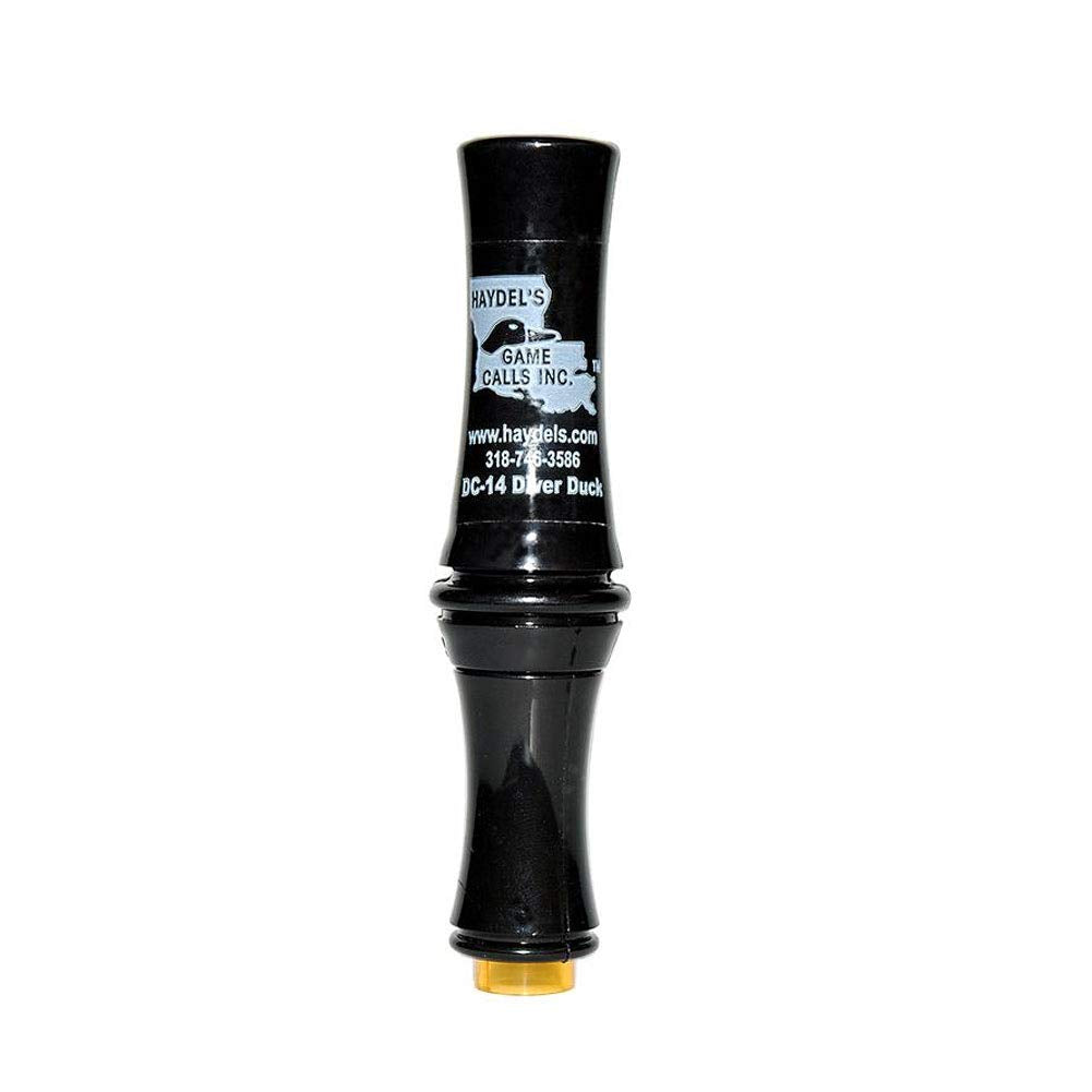 Haydel's DC-14 diver duck call exterior black for field use