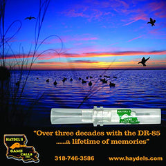 Haydel's DR-85 hand tuned, easy to blow in field conditions