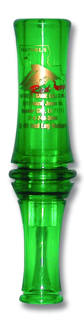 Haydel's RL-99 duck call hand-tuned setup highlights tight seal and resonance