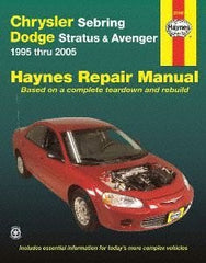 Haynes Wincraft 95-05 Dodge/Chrysler manual cover—user-friendly guide for DIY car repairs.