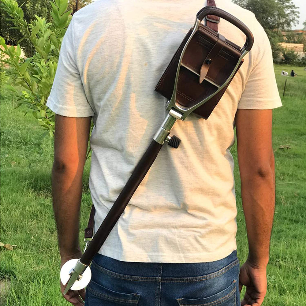 Carrying strap on Haza Nyc seat stick for convenient transport