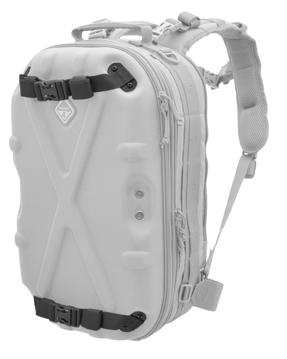 Beavertail adjustable straps enabling stable load securing during transport.