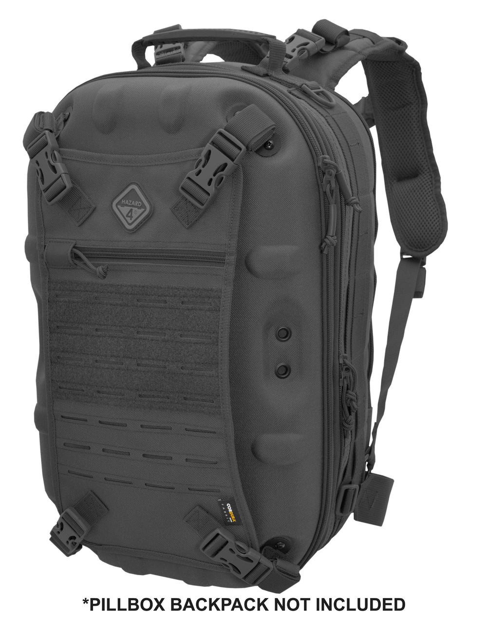 HAZARD 4 Beavertail fuzzy loop area for patches and personalization