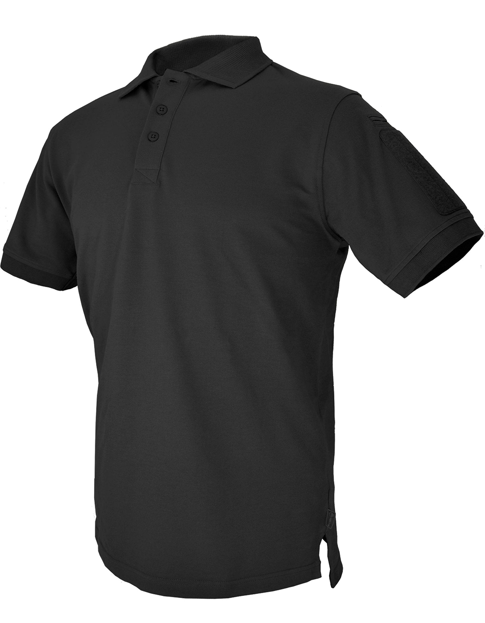 HAZARD 4 boys polo shirt front view highlighting quick-dry fabric