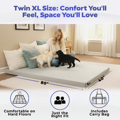 Hazli Matrix Comfort-Cell RV-use mattress pad for caravan or trailer stays