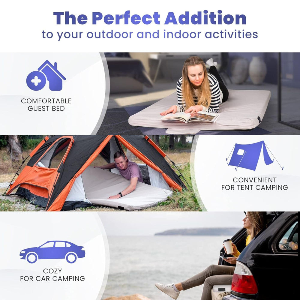 Hazli Matrix Comfort-Cell twin-xl 80x40 sleeping pad shown in grey