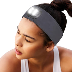 HEAD LIGHTZ adjustable headband with LED light for focused hands-free visibility.