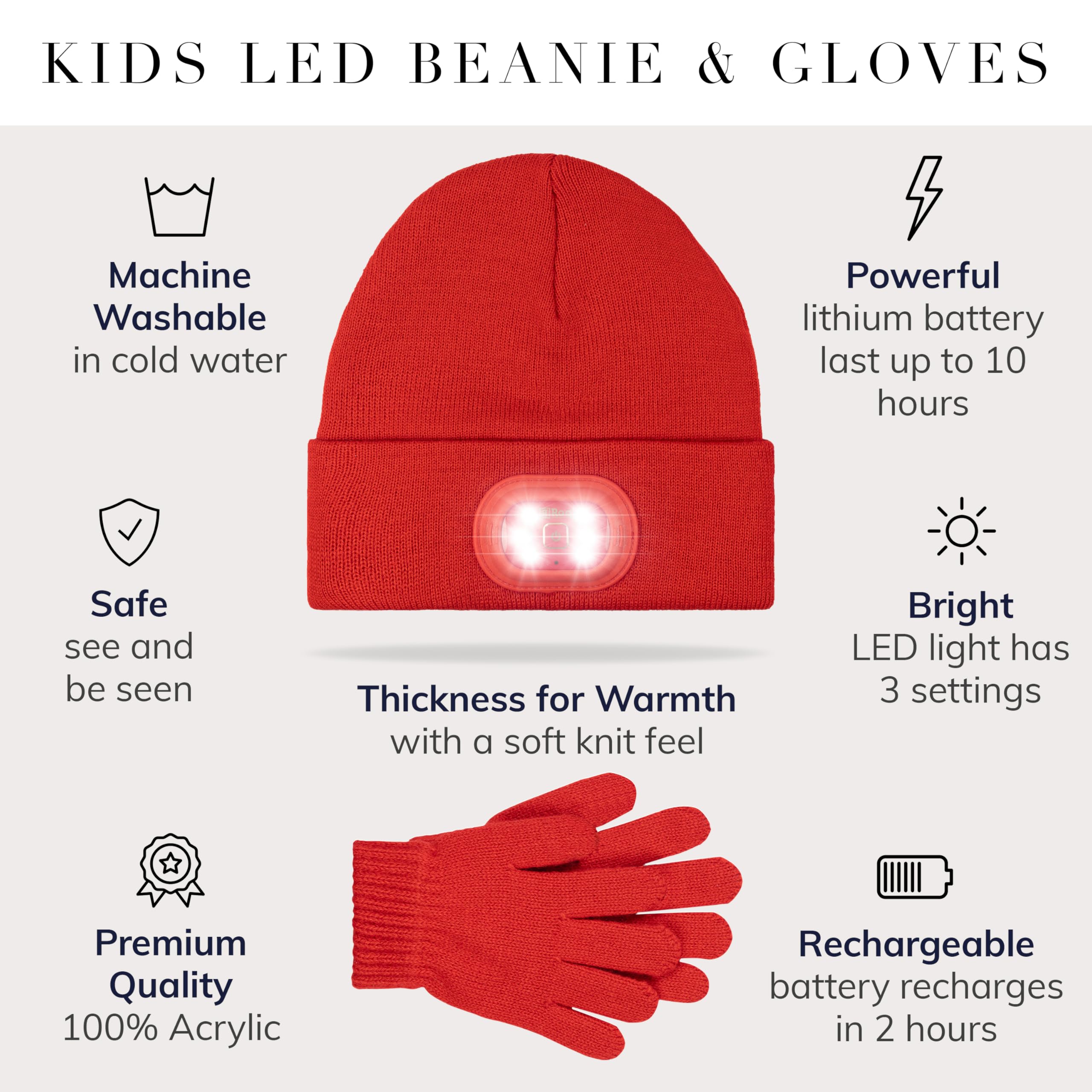 HEAD LIGHTZ Easy-to-use controls for quick light adjustment
