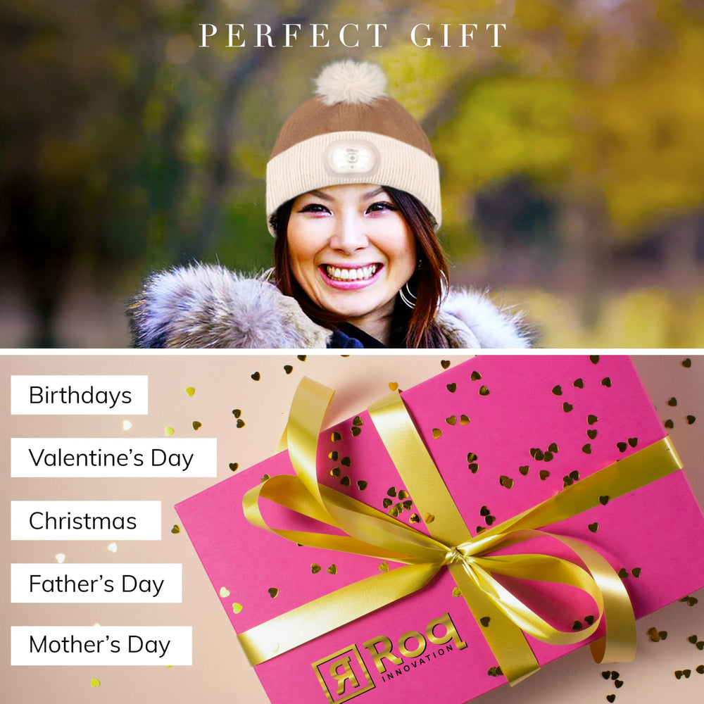HEAD LIGHTZ gift-ready packaging signals practical holiday gifting.