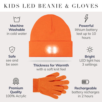 HEAD LIGHTZ kid-friendly night-time outdoor play scene emphasizing safe illumination.