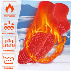 Healeved breathable fabric wicks moisture for dry, comfortable feet.