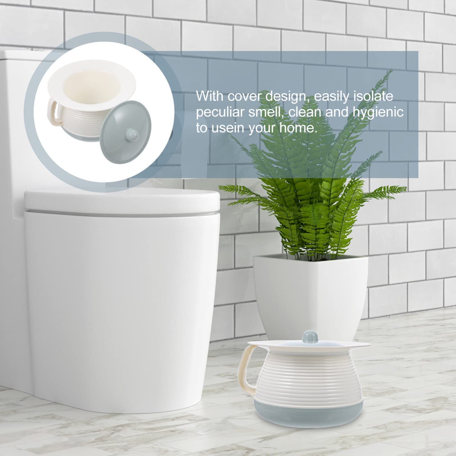 Healifty chamber pot set ready for multi-person households.