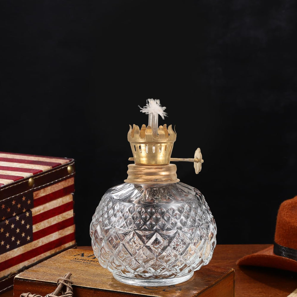 Healifty compact kerosene lamp fitting saves space.