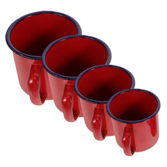 Healifty enamel mug 120ml for compact camping tea on the trail.