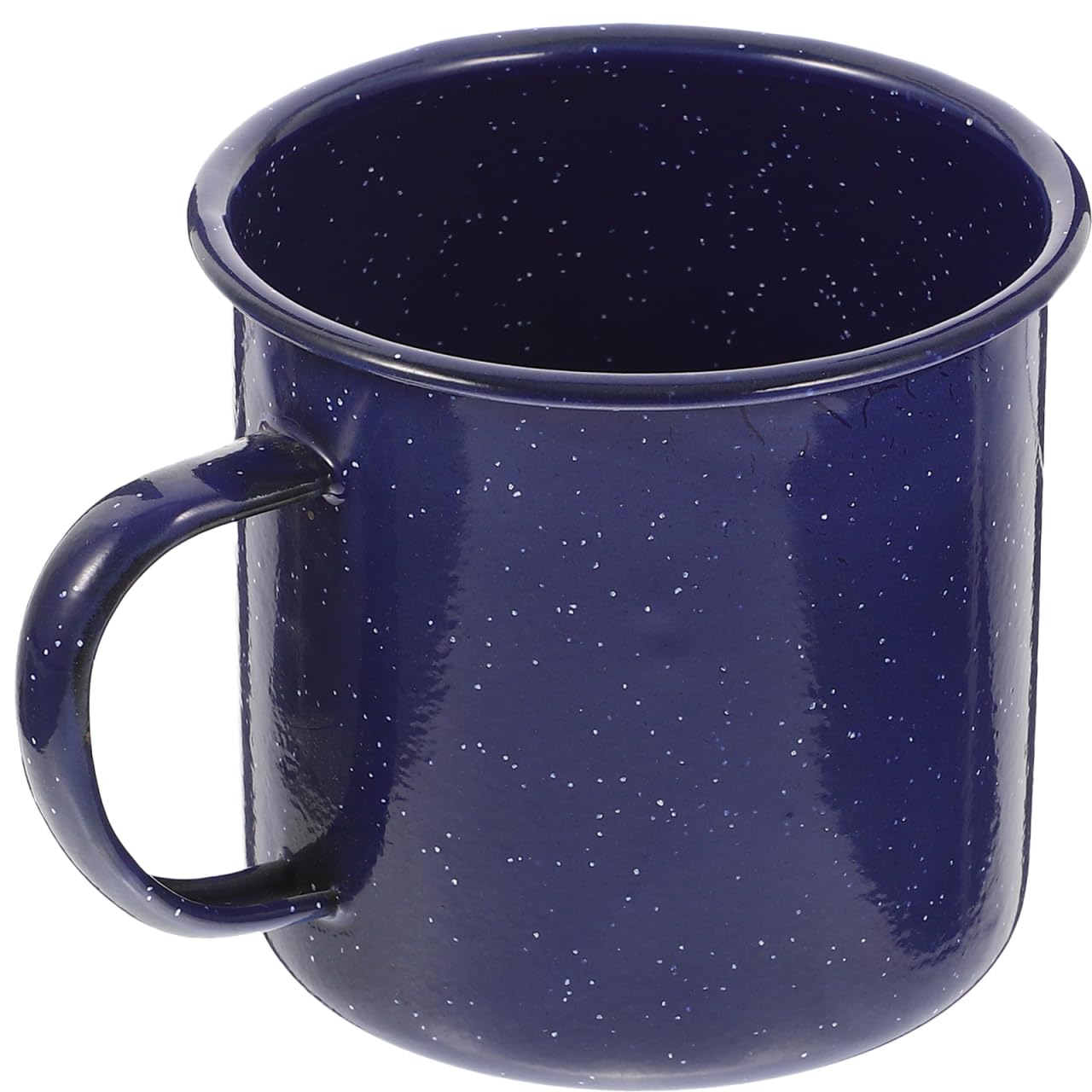 Healifty enamel mug blue outdoor for rugged outdoor sipping