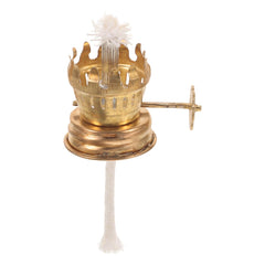 Healifty mini retro regulator for precise flame control on kerosene lamps.