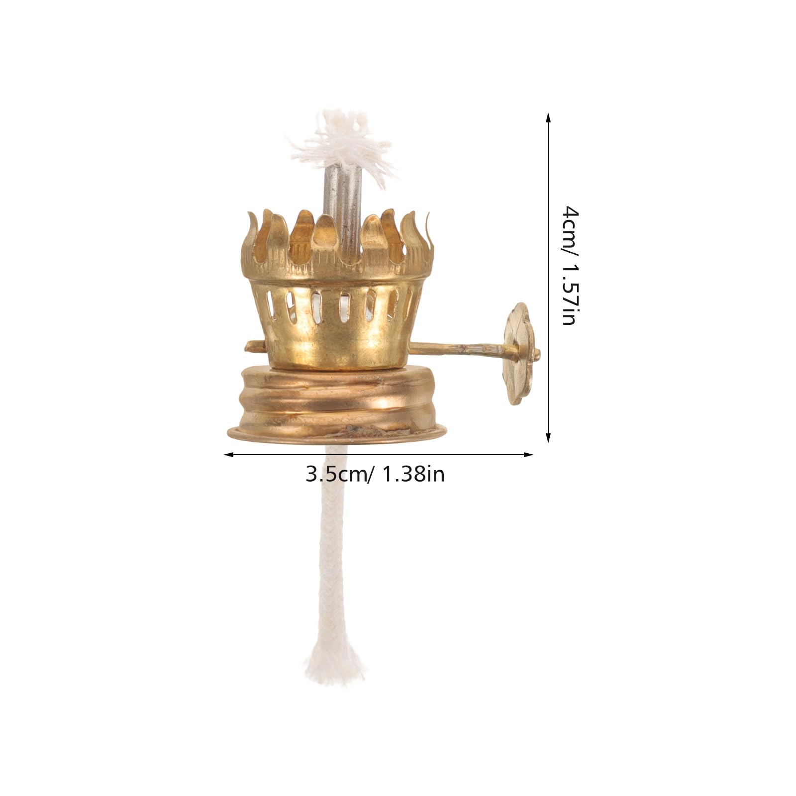 Healifty oil lamp wick holder ideal for replacement projects.