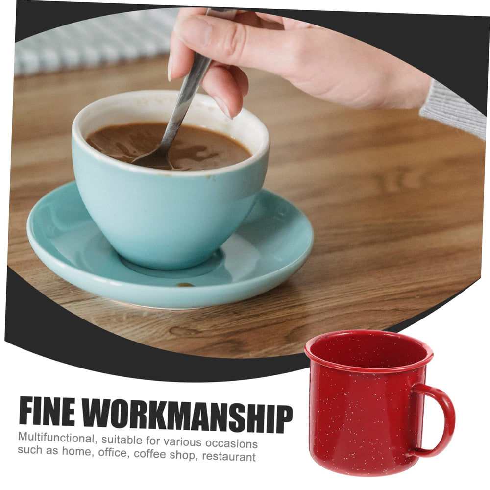 Healifty outdoor enamel mug designed for versatile use