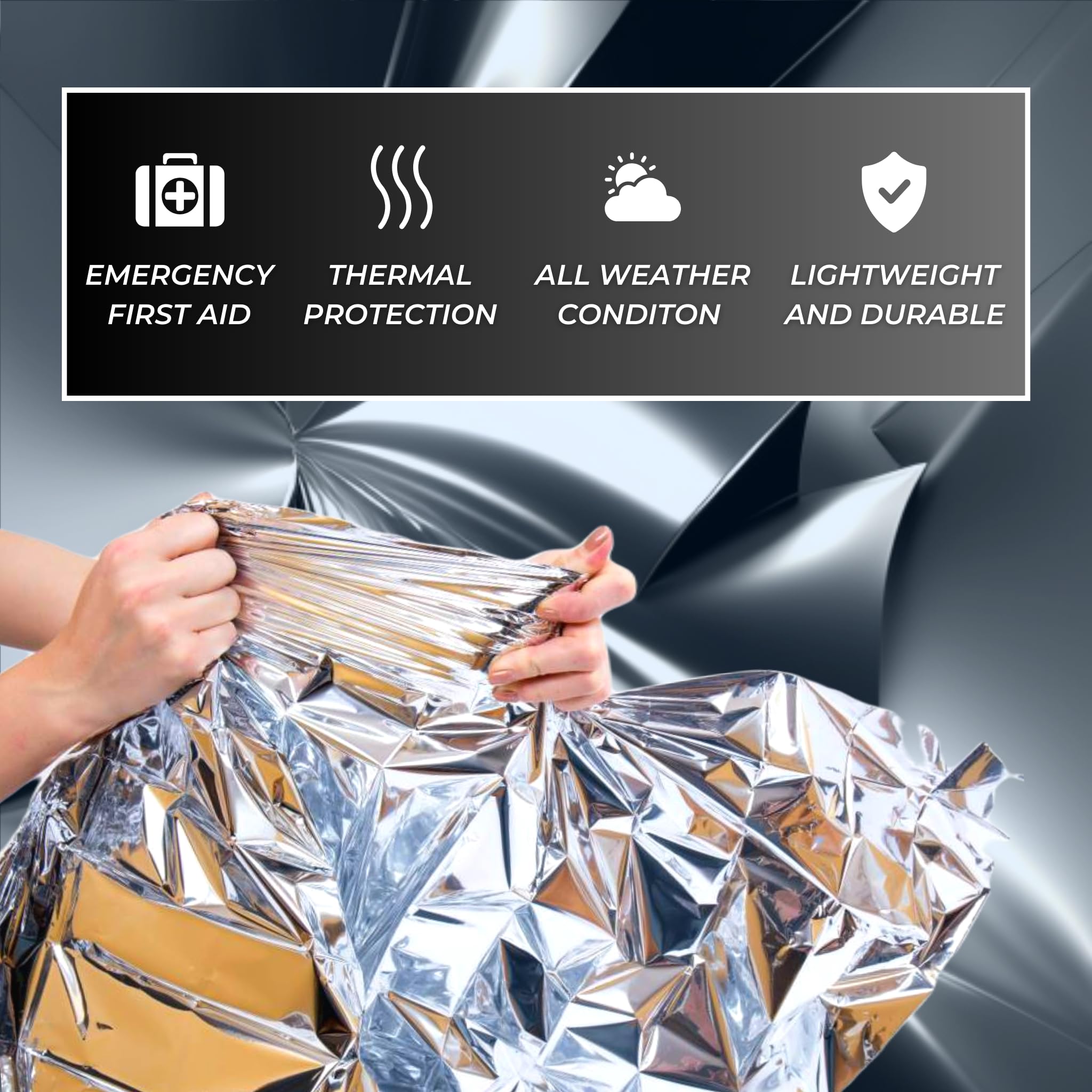 HealthyLine camping blanket keeps you warm on chilly nights outdoors.