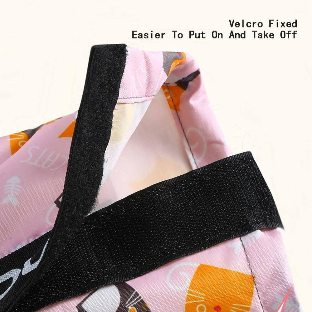 HEARSO red gaiters during hiking showing boot coverage