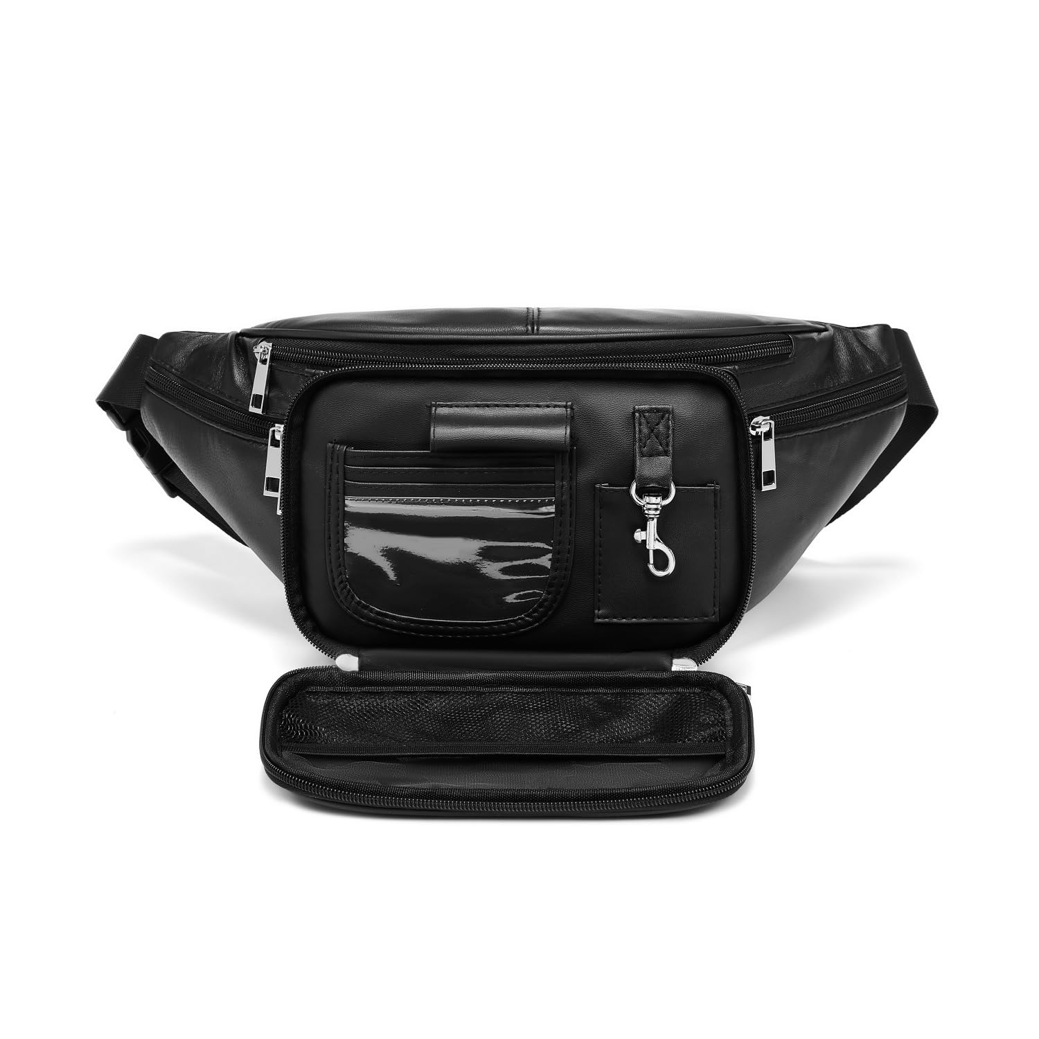 Hearty Trendy leather waist pack back pocket for easy ticket and phone access