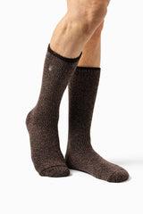 HEAT HOLDERS Merino socks reinforced heel-toe highlight durability for daily wear.