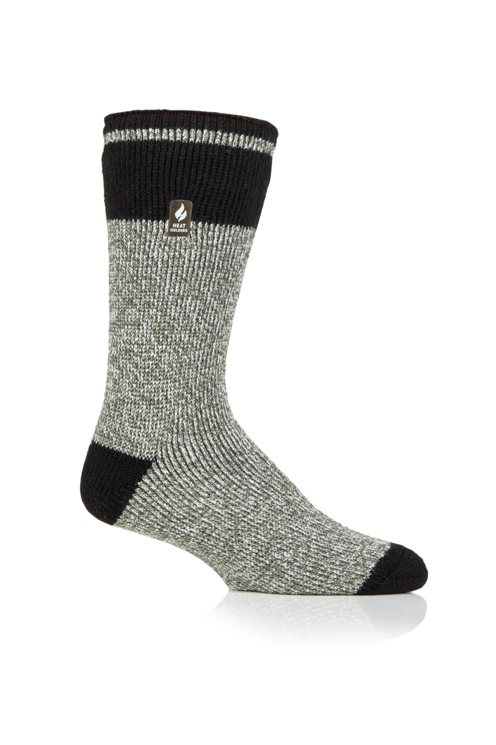 HEAT HOLDERS Men's Rook crew socks offer non-binding comfort for long wear