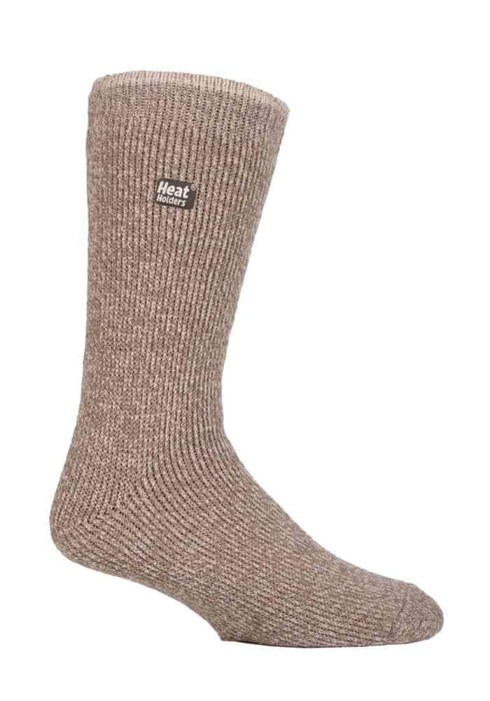 HEAT HOLDERS merino thermal socks outer view, built for cold outdoor insulation and all-day comfort.