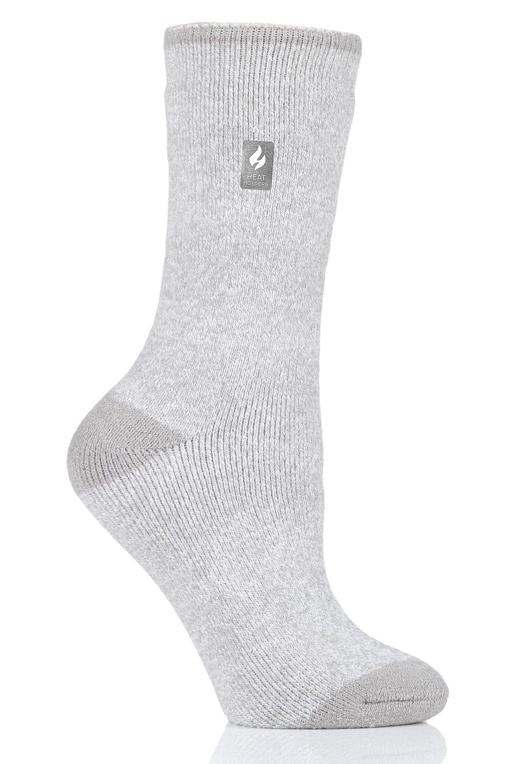 HEAT HOLDERS Women's Viola Lite Twist Crew Socks with diabetic-friendly warmth for daily comfort