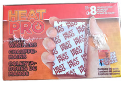 Heat Pro hand warmers activating heat after opening the pouch to keep hands warm