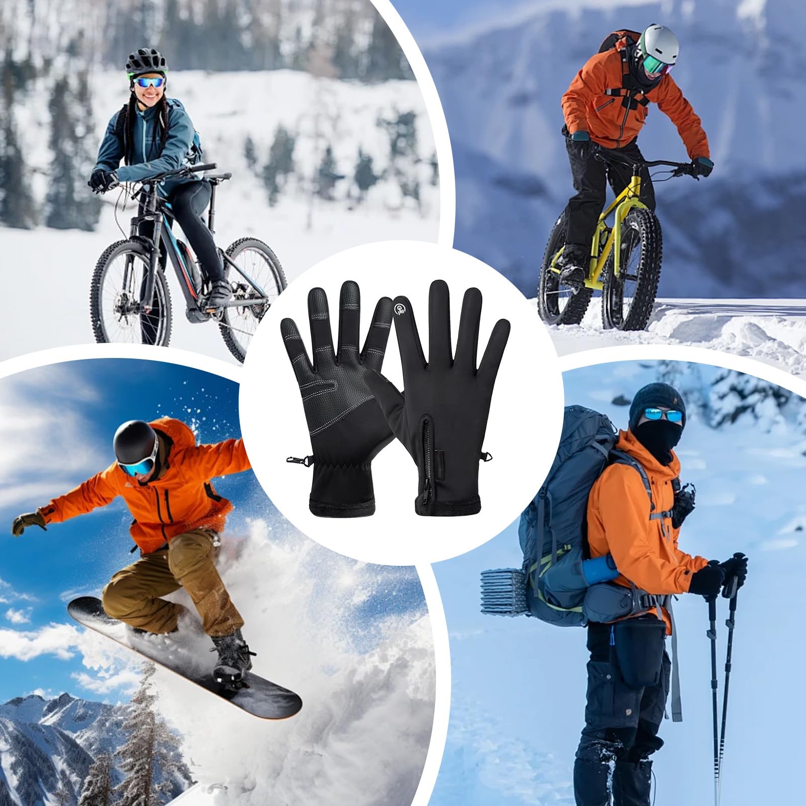 Heated Gloves during hiking offer breathable, comfortable warmth.