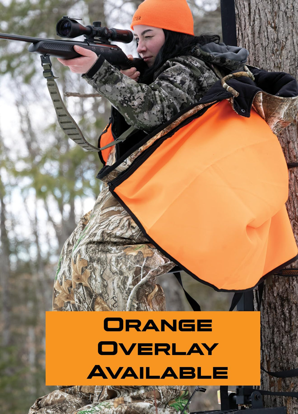 Heater Body Suit Xtreme safety harness slot supports secure stand setup