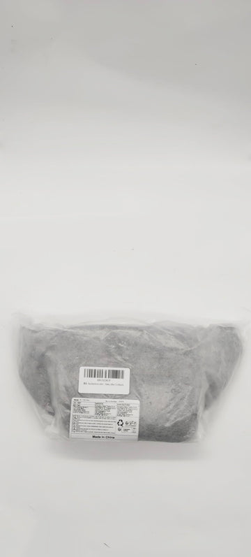 Hebetag leather fanny pack material cowhide close-up conveys warm tactile leather texture