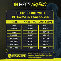 HECS HECStyle Stealth Hoodie bioelectric grid blocks signature for natural concealment