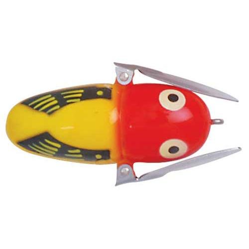 Yellow Hornet color helps attract wary fish in varied conditions.