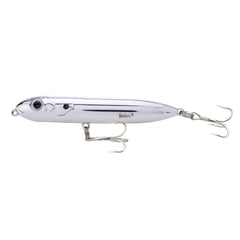 Heddon Saltwater Super Spook XT 5-inch plug nickel lure for big inshore species