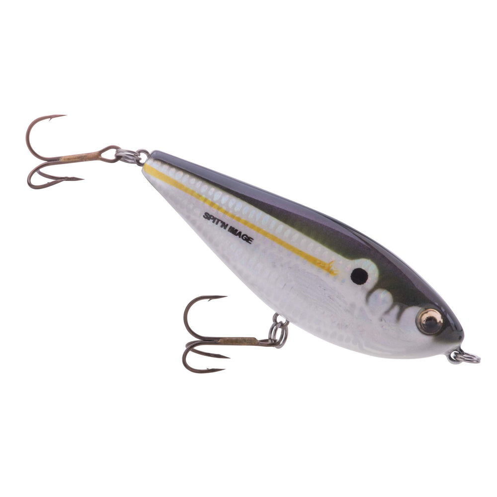 Heddon Spit'n Image crankbait front view showing realistic fleeing shad action to attract bites.