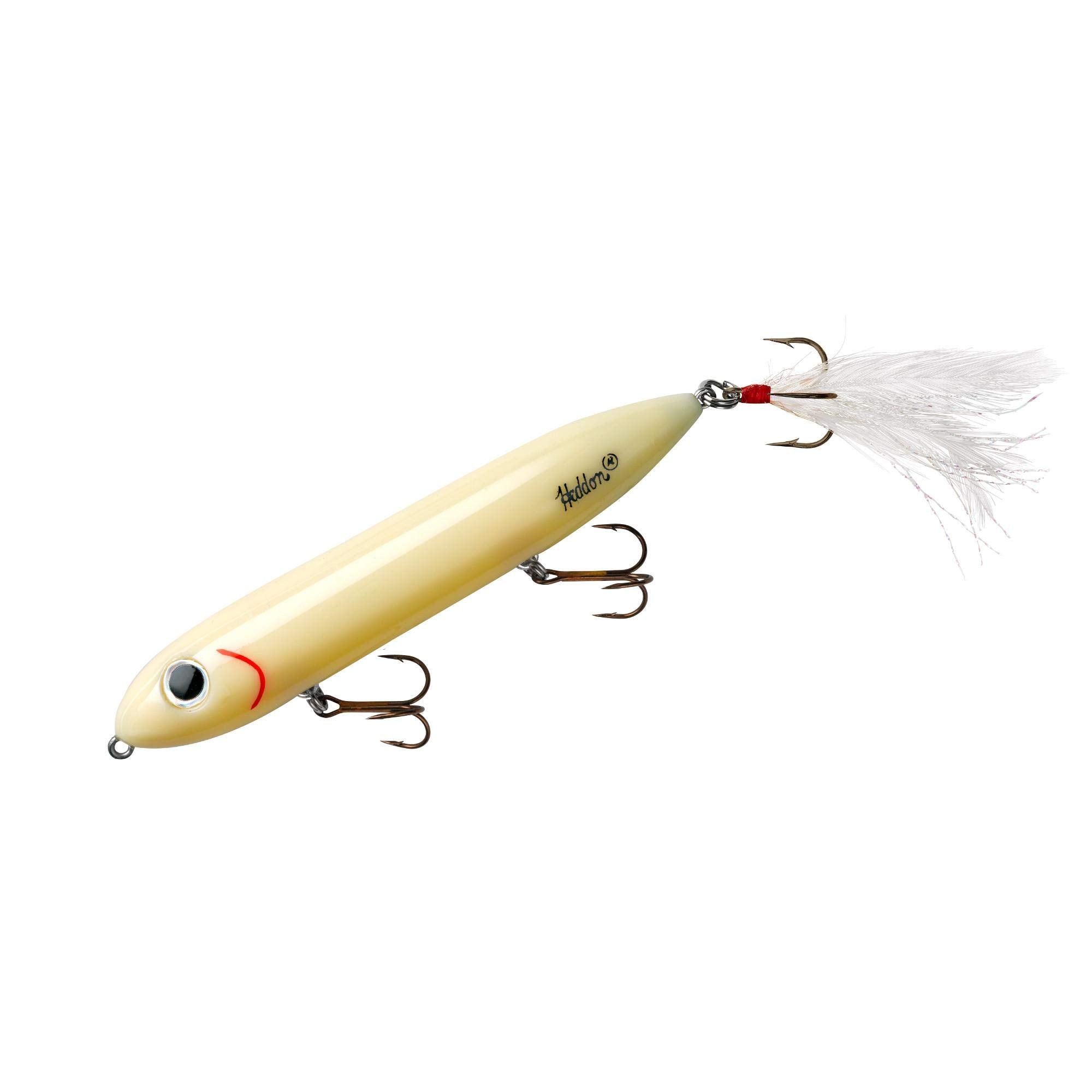 Heddon Super Spook Bone 5 inch lure – side view