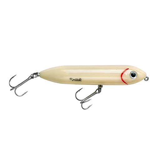 Close-up of Heddon Super Spook Jr 1/2 oz topwater lure