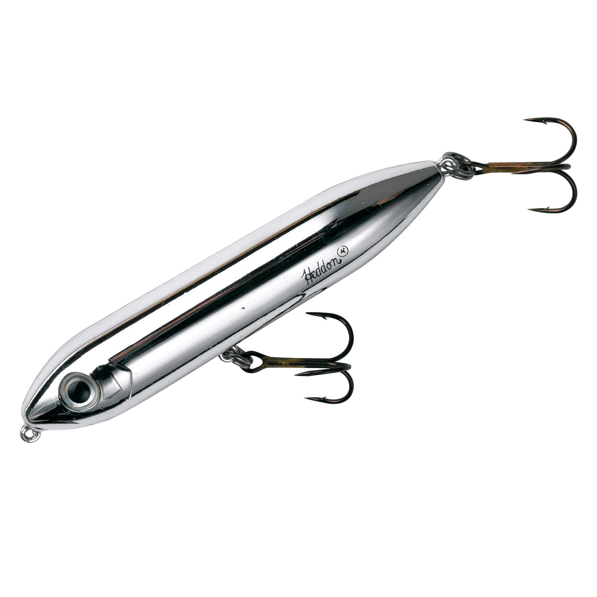Heddon Super Spook Jr. front view topwater lure built for aggressive strikes.