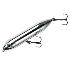 Heddon Super Spook Jr. front view topwater lure built for aggressive strikes.