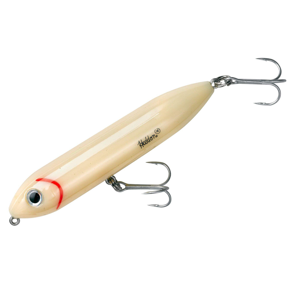 Heddon Super Spook Jr topwater lure bone color